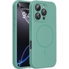 image:imageMiracase Silicone amp Magnetic for iPhone 18 Pro Max Case Capri BlueMidnight Green