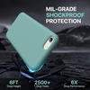 image:imageMiracase Silicone amp Magnetic for iPhone 18 Pro Max Case Capri BlueMidnight Green