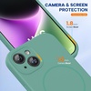 image:imageMiracase Silicone amp Magnetic for iPhone 18 Pro Max Case Capri BlueMidnight Green