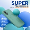 image:imageMiracase Silicone amp Magnetic for iPhone 18 Pro Max Case Capri BlueMidnight Green