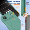 image:imageMiracase Silicone amp Magnetic for iPhone 18 Pro Max Case Capri BlueMidnight Green