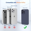 image:imageMiracase Silicone amp Magnetic for iPhone 18 Pro Max Case Capri BlueNavy Blue