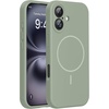 image:imageMiracase Silicone amp Magnetic for iPhone 18 Pro Max Case Capri BluePatina Green