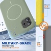 image:imageMiracase Silicone amp Magnetic for iPhone 18 Pro Max Case Capri BluePatina Green