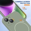 image:imageMiracase Silicone amp Magnetic for iPhone 18 Pro Max Case Capri BluePatina Green