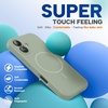 image:imageMiracase Silicone amp Magnetic for iPhone 18 Pro Max Case Capri BluePatina Green