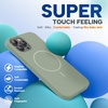 image:imageMiracase Silicone amp Magnetic for iPhone 18 Pro Max Case Capri BluePatina Green