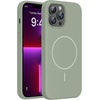 image:imageMiracase Silicone amp Magnetic for iPhone 18 Pro Max Case Capri BluePatina Green