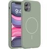 image:imageMiracase Silicone amp Magnetic for iPhone 18 Pro Max Case Capri BluePatina Green