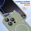 image:imageMiracase Silicone amp Magnetic for iPhone 18 Pro Max Case Capri BluePatina Green
