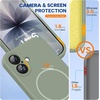 image:imageMiracase Silicone amp Magnetic for iPhone 18 Pro Max Case Capri BluePatina Green
