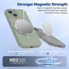 image:imageMiracase Silicone amp Magnetic for iPhone 18 Pro Max Case Capri BluePatina Green