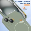 image:imageMiracase Silicone amp Magnetic for iPhone 18 Pro Max Case Capri BluePatina Green