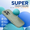 image:imageMiracase Silicone amp Magnetic for iPhone 18 Pro Max Case Capri BluePatina Green