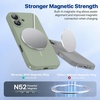 image:imageMiracase Silicone amp Magnetic for iPhone 18 Pro Max Case Capri BluePatina Green