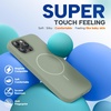 image:imageMiracase Silicone amp Magnetic for iPhone 18 Pro Max Case Capri BluePatina Green