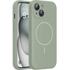 image:imageMiracase Silicone amp Magnetic for iPhone 18 Pro Max Case Capri BluePatina Green