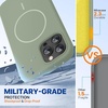 image:imageMiracase Silicone amp Magnetic for iPhone 18 Pro Max Case Capri BluePatina Green