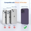 image:imageMiracase Silicone amp Magnetic for iPhone 18 Pro Max Case Capri BluePurple