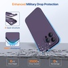 image:imageMiracase Silicone amp Magnetic for iPhone 18 Pro Max Case Capri BluePurple