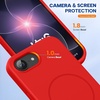 image:imageMiracase Silicone amp Magnetic for iPhone 18 Pro Max Case Capri BlueRed