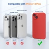 image:imageMiracase Silicone amp Magnetic for iPhone 18 Pro Max Case Capri BlueRed
