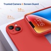 image:imageMiracase Silicone amp Magnetic for iPhone 18 Pro Max Case Capri BlueRed