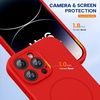 image:imageMiracase Silicone amp Magnetic for iPhone 18 Pro Max Case Capri BlueRed
