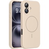 image:imageMiracase Silicone amp Magnetic for iPhone 18 Pro Max Case Capri BlueSand
