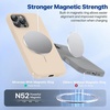 image:imageMiracase Silicone amp Magnetic for iPhone 18 Pro Max Case Capri BlueSand