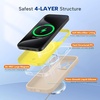 image:imageMiracase Silicone amp Magnetic for iPhone 18 Pro Max Case Capri BlueSand