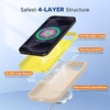 image:imageMiracase Silicone amp Magnetic for iPhone 18 Pro Max Case Capri BlueSand