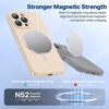 image:imageMiracase Silicone amp Magnetic for iPhone 18 Pro Max Case Capri BlueSand