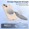 image:imageMiracase Silicone amp Magnetic for iPhone 18 Pro Max Case Capri BlueSand