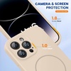 image:imageMiracase Silicone amp Magnetic for iPhone 18 Pro Max Case Capri BlueSand