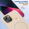 image:imageMiracase Silicone amp Magnetic for iPhone 18 Pro Max Case Capri BlueSand