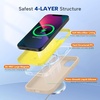 image:imageMiracase Silicone amp Magnetic for iPhone 18 Pro Max Case Capri BlueSand