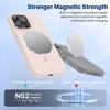 image:imageMiracase Silicone amp Magnetic for iPhone 18 Pro Max Case Capri BlueSand