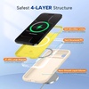 image:imageMiracase Silicone amp Magnetic for iPhone 18 Pro Max Case Capri BlueSand