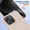 image:imageMiracase Silicone amp Magnetic for iPhone 18 Pro Max Case Capri BlueSand