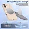 image:imageMiracase Silicone amp Magnetic for iPhone 18 Pro Max Case Capri BlueSand