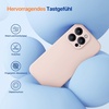 image:imageMiracase Silicone amp Magnetic for iPhone 18 Pro Max Case Capri BlueSand Pink