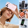 image:imageMiracase Silicone amp Magnetic for iPhone 18 Pro Max Case Capri BlueSand Pink