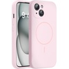 image:imageMiracase Silicone amp Magnetic for iPhone 18 Pro Max Case Capri BlueSand Pink