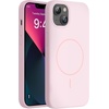 image:imageMiracase Silicone amp Magnetic for iPhone 18 Pro Max Case Capri BlueSand Pink