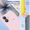 image:imageMiracase Silicone amp Magnetic for iPhone 18 Pro Max Case Capri BlueSand Pink