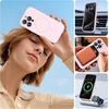 image:imageMiracase Silicone amp Magnetic for iPhone 18 Pro Max Case Capri BlueSand Pink