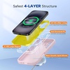 image:imageMiracase Silicone amp Magnetic for iPhone 18 Pro Max Case Capri BlueSand Pink