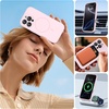 image:imageMiracase Silicone amp Magnetic for iPhone 18 Pro Max Case Capri BlueSand Pink
