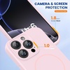 image:imageMiracase Silicone amp Magnetic for iPhone 18 Pro Max Case Capri BlueSand Pink